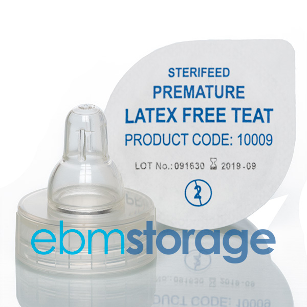 Sterifeed latex free teat - Premature 10009